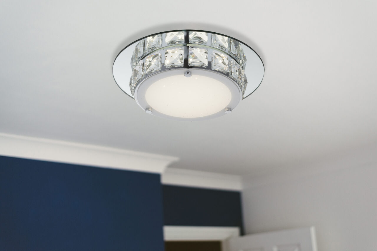 Globo Lighting - MARGO - Deckenleuchte Metall verchromt, LED