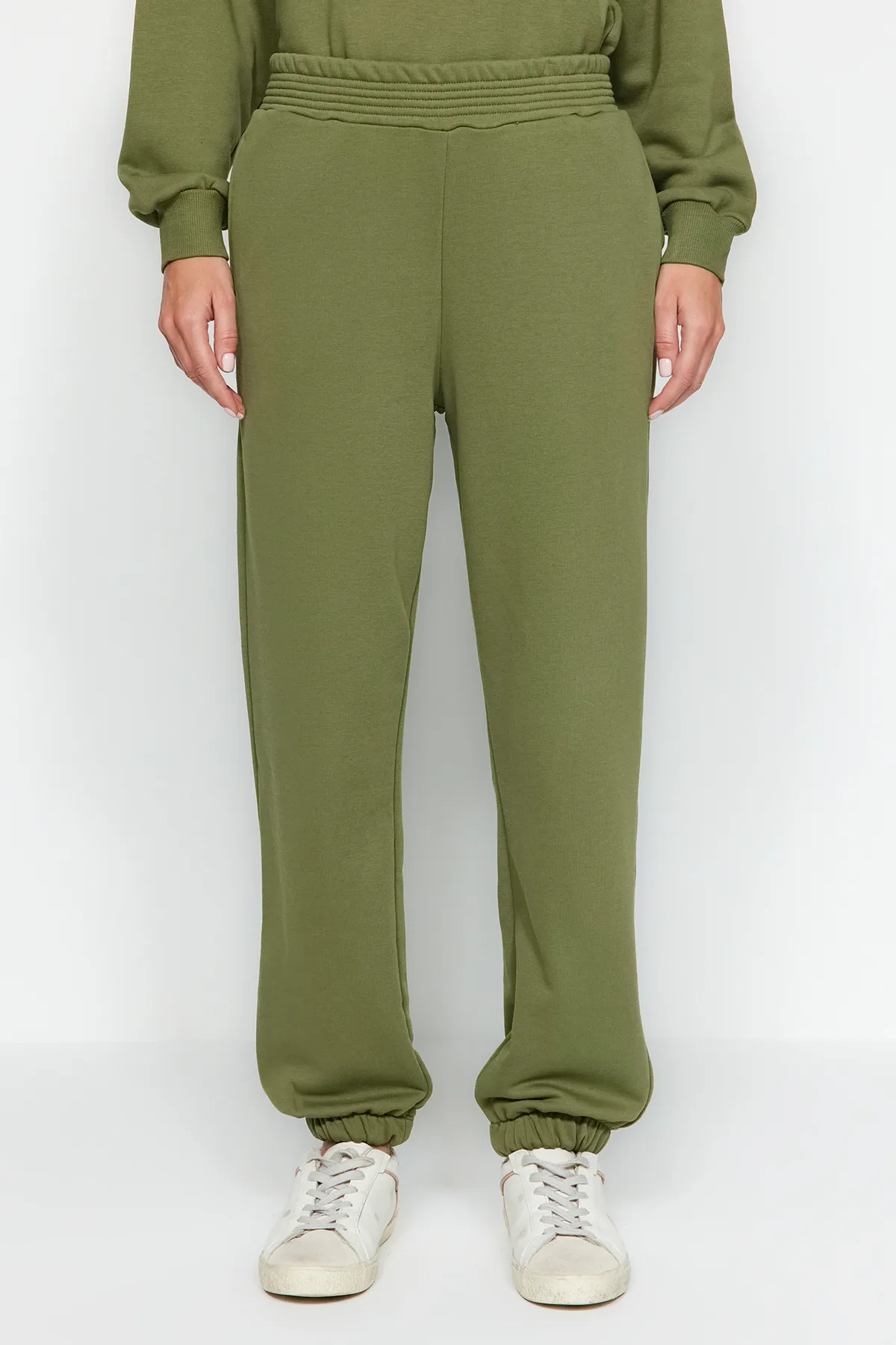 Trendyol Collection  Trainingsanzug - Khaki - Regular Fit