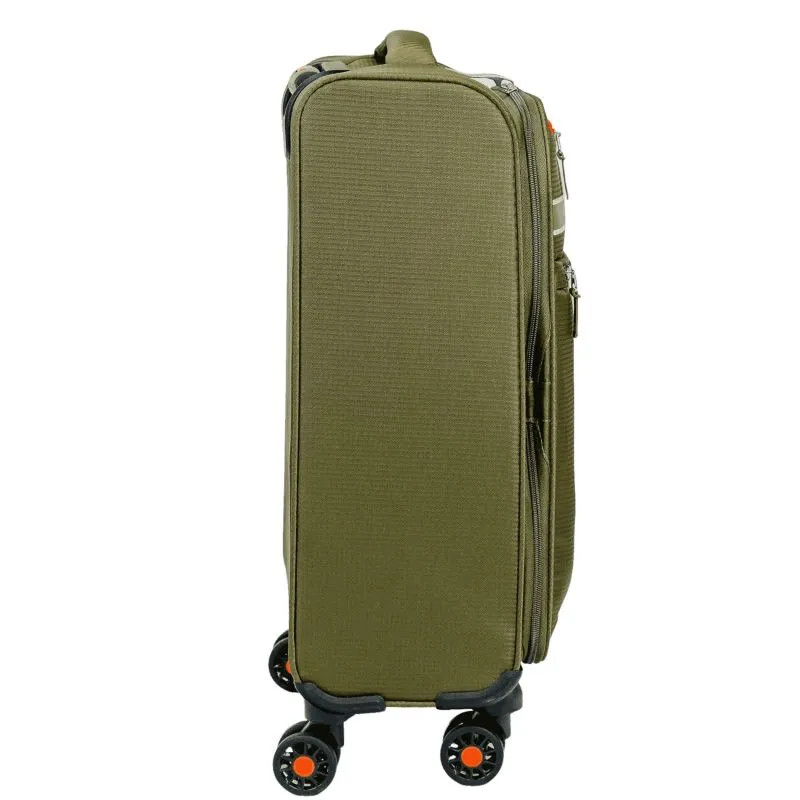 Swiss Bags Ohio Handgepäckstrolley S (55 cm) Erweiterbar - Olive Green