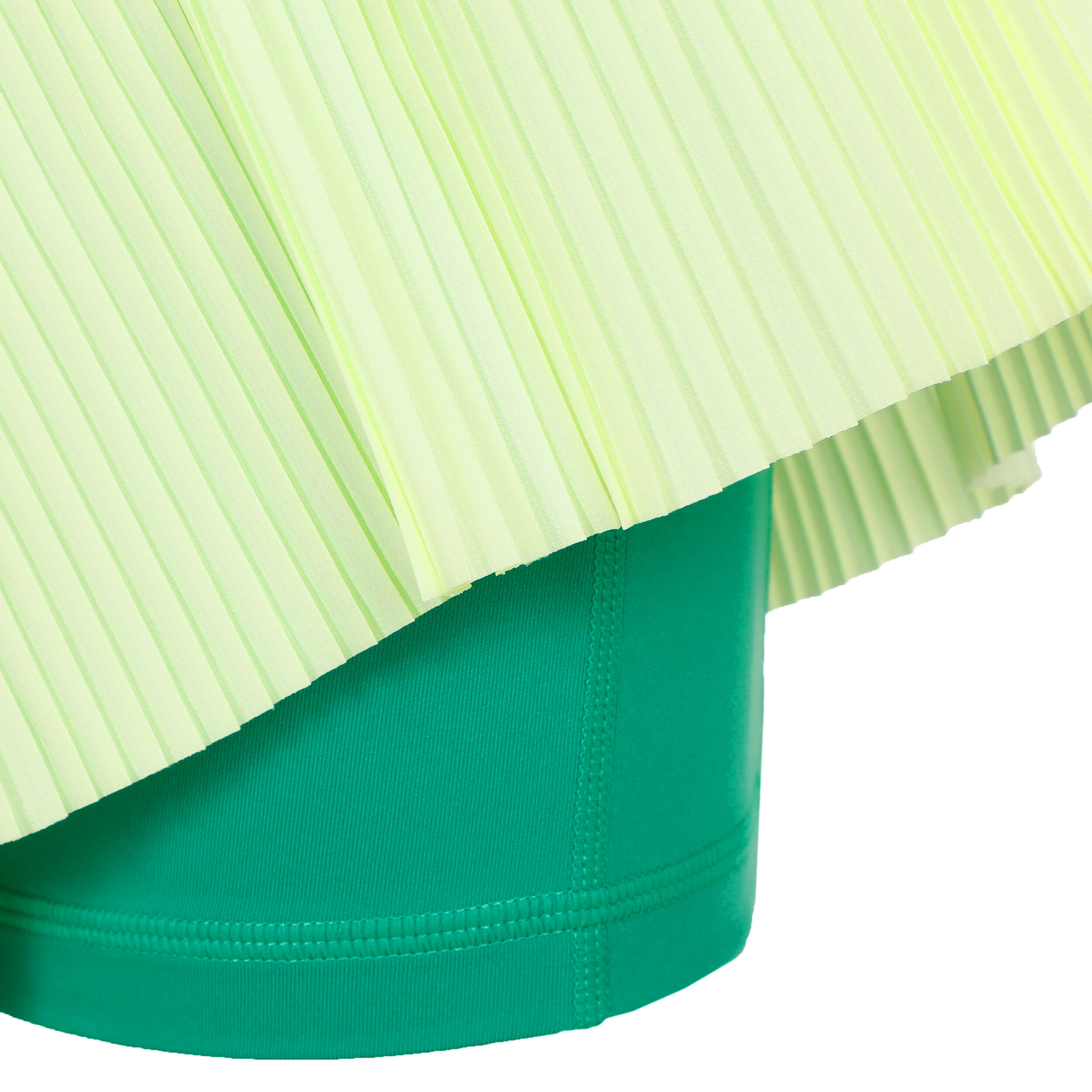 Dri-Fit Advantage Pleated Rock Damen - Grün, Hellgrün