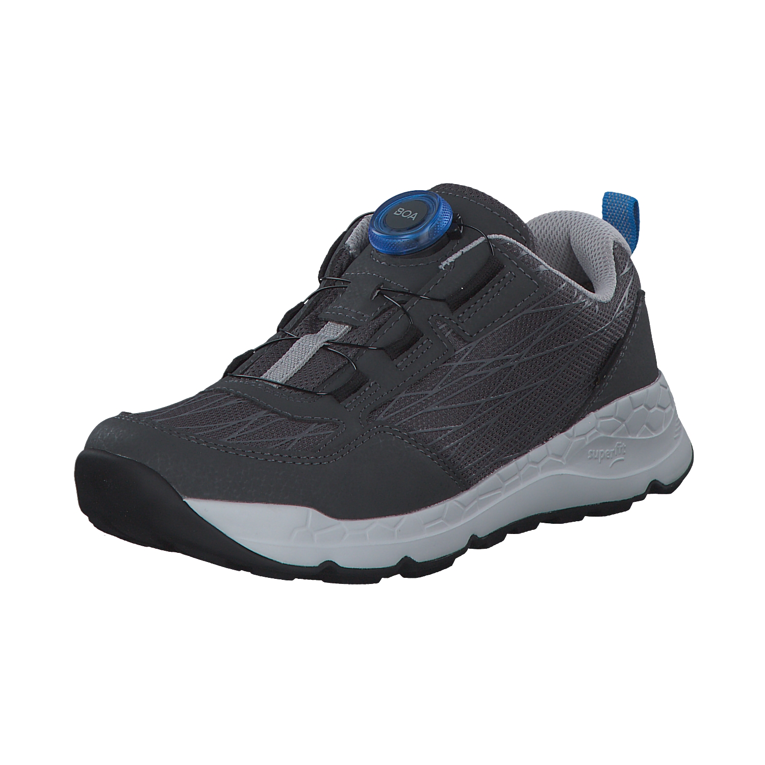 Superfit FREE RID 00561, Schnürschuhe, Kinder, Grau