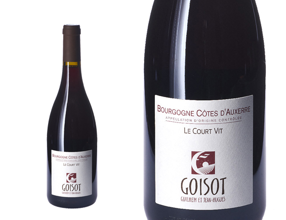 Domaine Goisot Côtes D'Auxerre le Court Vit Rouge 2019 Bourgogne Côtes d'Auxerre