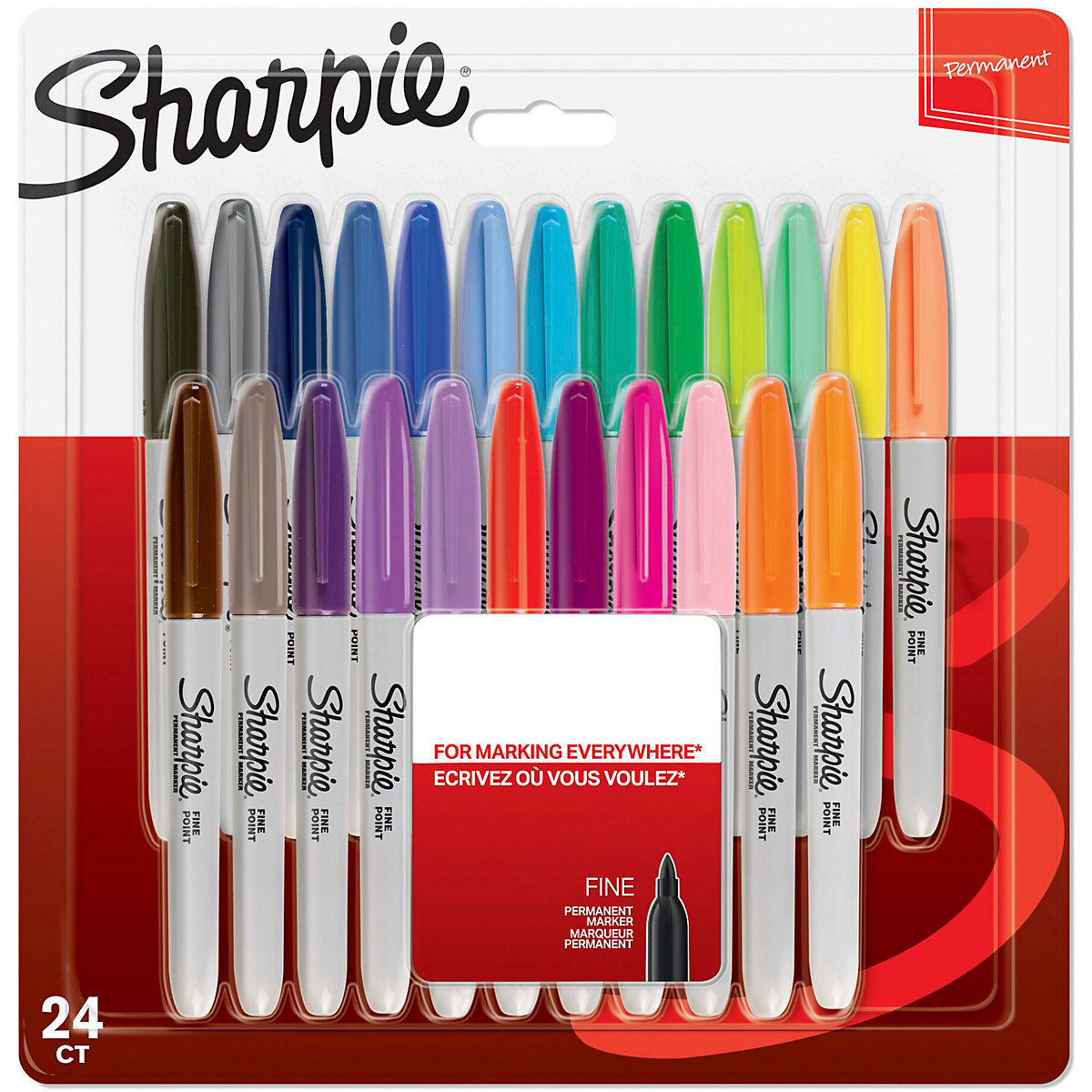 Creative Permanent Marker F, 24 Farben