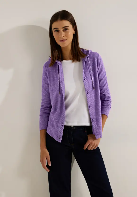 CECIL Cosy Melange Shirtjacke