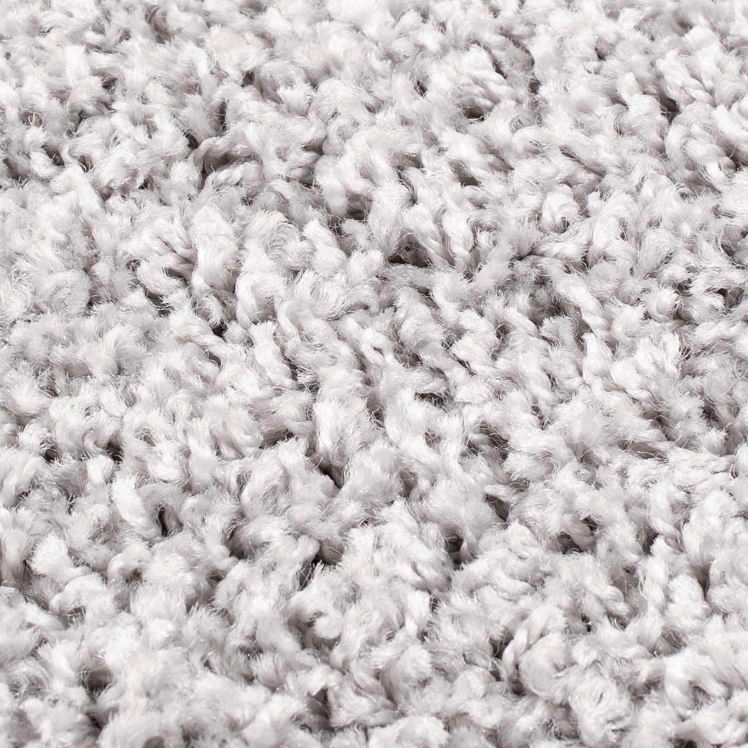 Hochflor-Teppich Shaggi uni 500, Carpet City, rechteckig, Höhe: 30 mm, Shaggy-Teppich, Uni Farben, Langflor, Weich