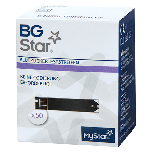 BGSTAR Teststreifen  50 St  Teststreifen