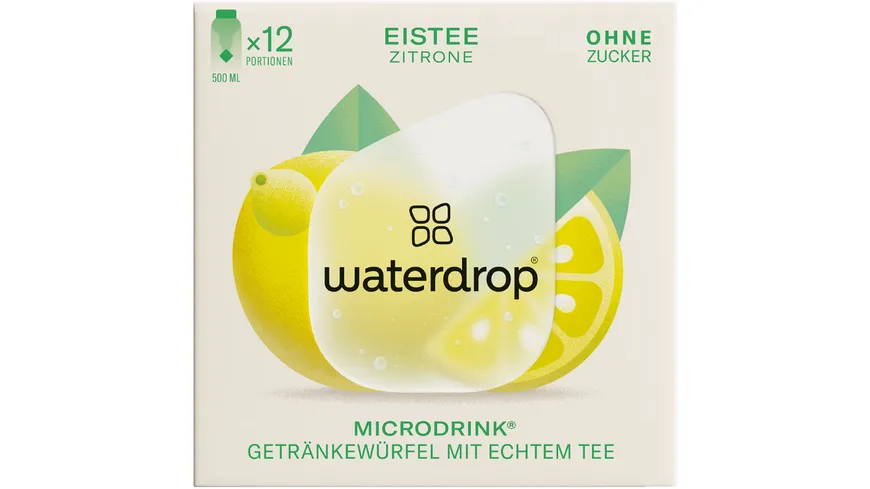 waterdrop Microdrink Eistee Zitrone 25.2 g
