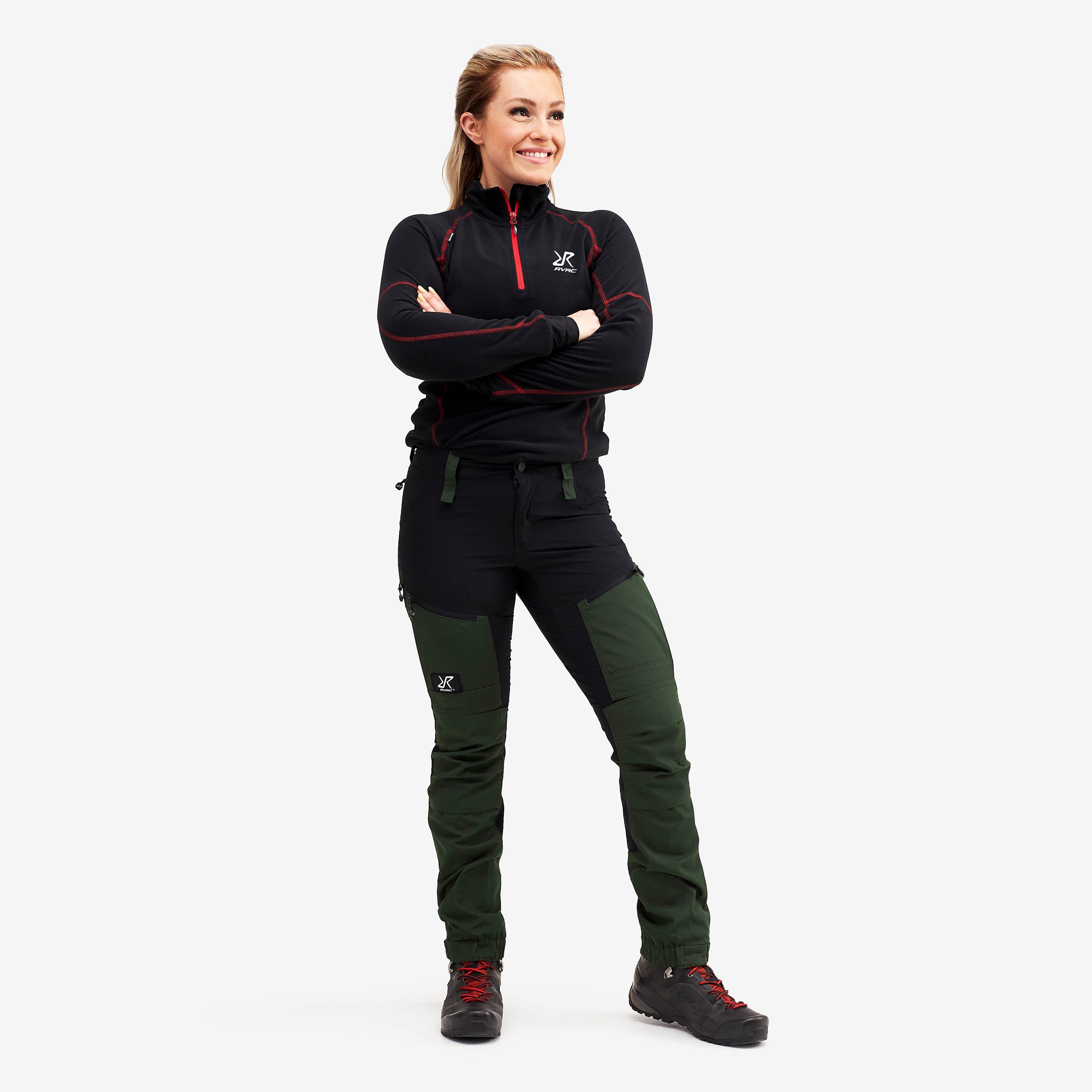 RVRC GP Pro Short Pants Femme Forest Green