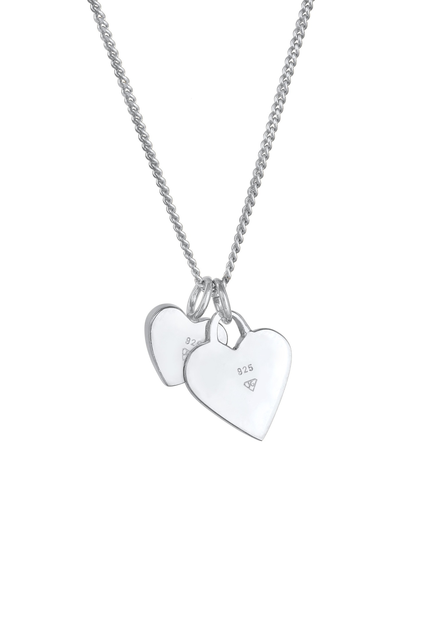 Elli Women's Heart Pendant, Love Symbol in 925 Sterling Silver