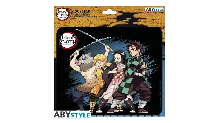 DEMON SLAYER - Mauspad - Gruppe