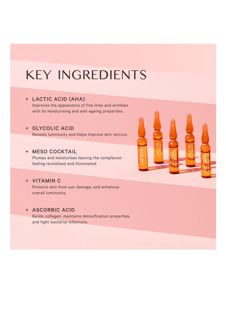 MZ SKIN Glow Boost Ampoule - ampoules