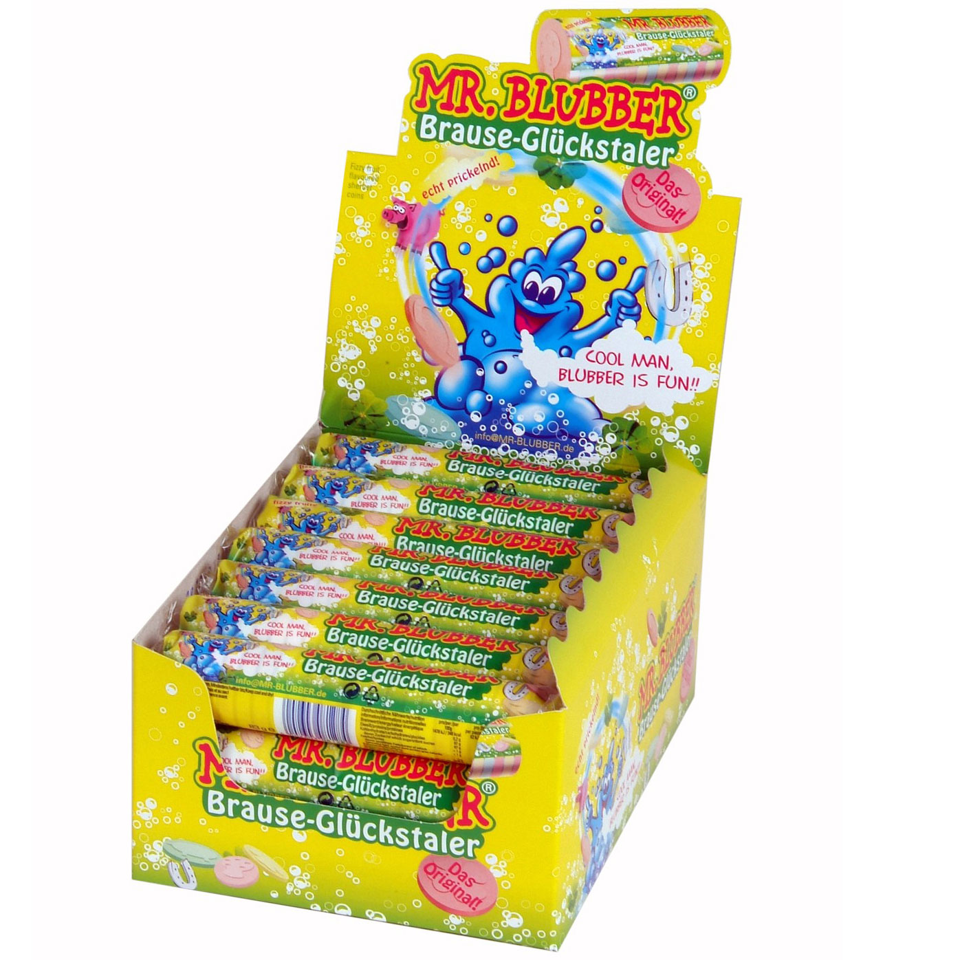 Mr. Blubber Brause-Glückstaler 83g