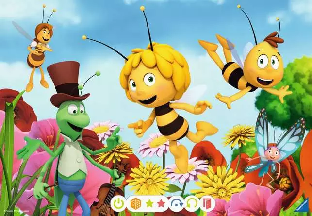 Kinderpuzzle ab 4 Jahren - tiptoi® Puzzle für kleine Entdecker: Die Biene Maja - 24 Teile