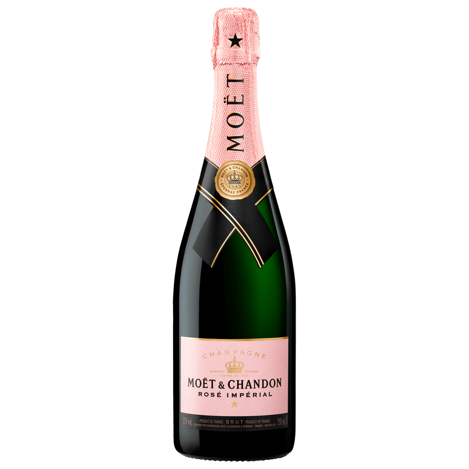 Moët & Chandon Champagner Rosé Impérial Brut 0,75l