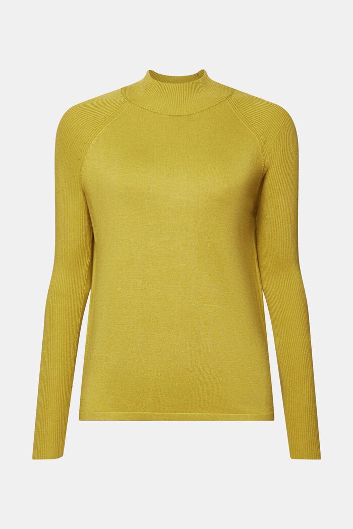 Pullover mit Stehkragen, LENZING™ ECOVERO™