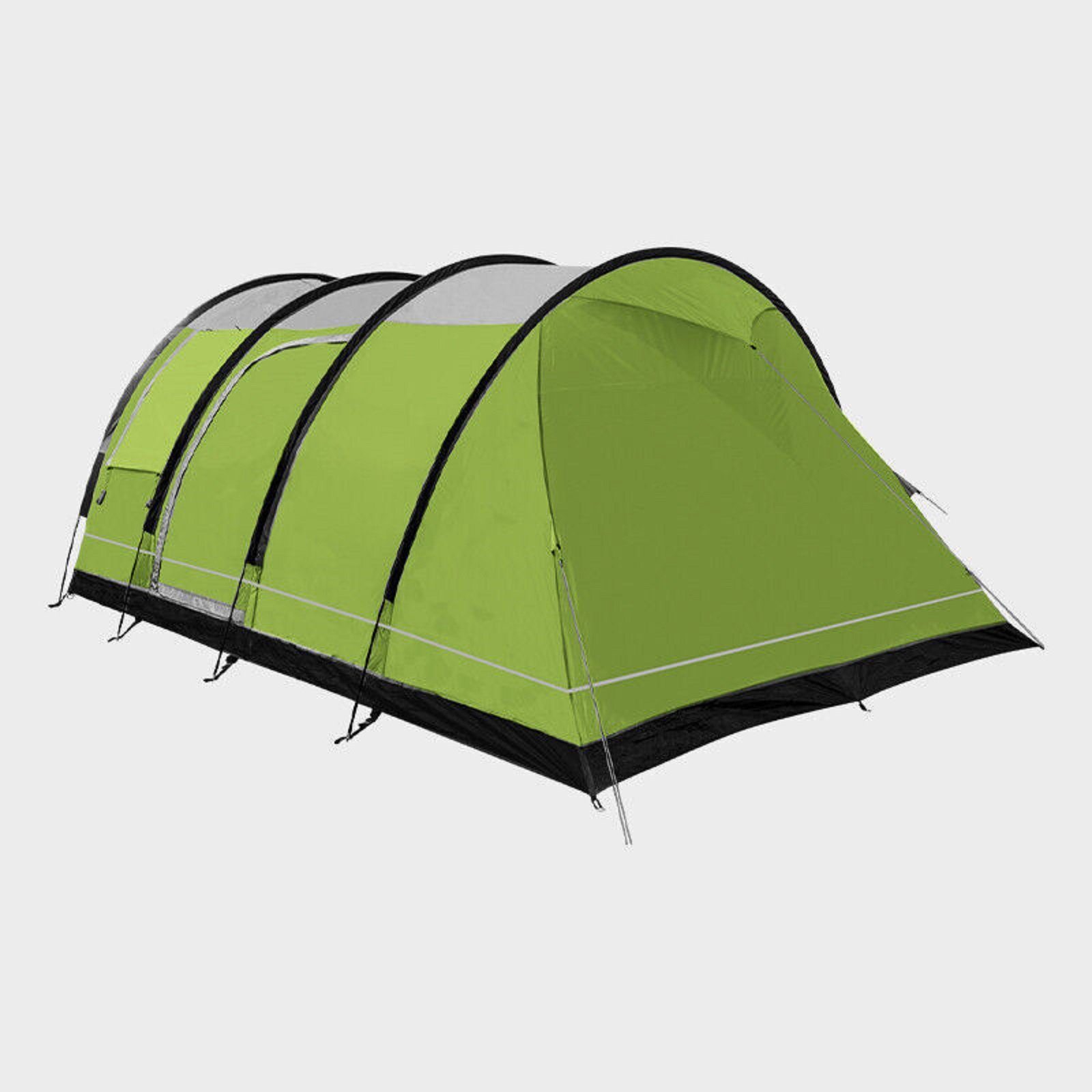 Portal Outdoor Tunnelzelt Zelt für 5 Personen wasserdicht wasserfest Familienzelt Camping Gamma, Personen: 5 (mit Transporttasche), mit Mokitonetz und Tragetasche
