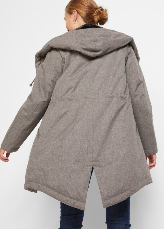 Funktions-Parka mit Teddyfleece