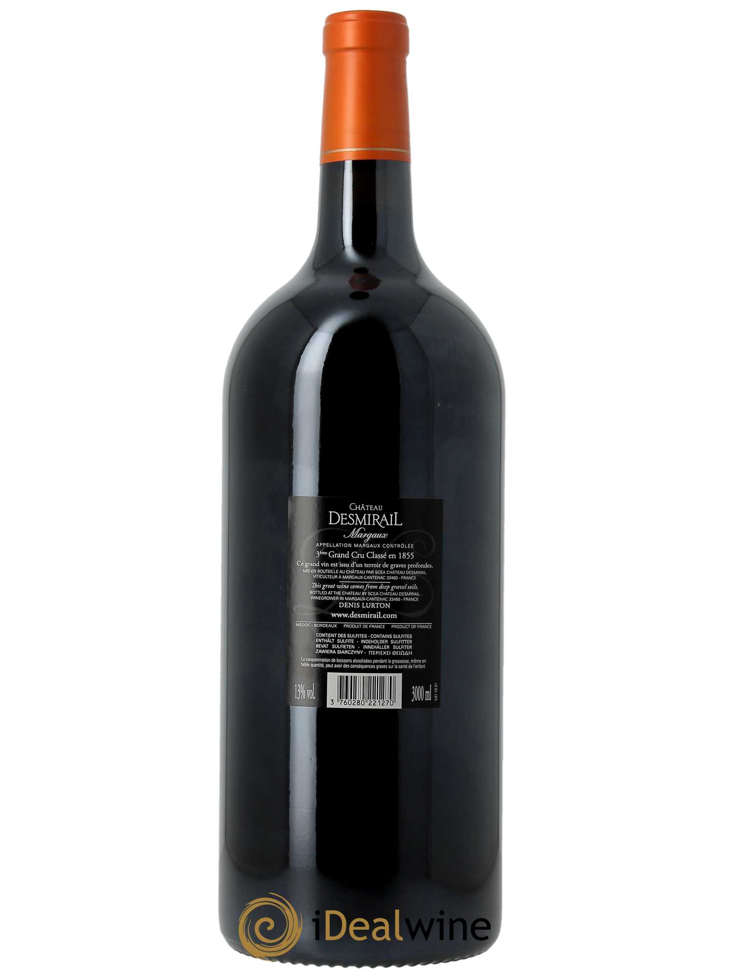 Château Desmirail 3ème Grand Cru Classé  2021 - Lot de 1 Double-magnum