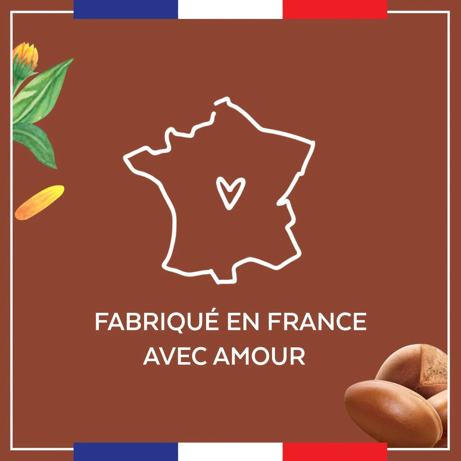 Maitinamoji kaukė „Le Petit Marseillais“ sausiems ir pažeistiems plaukams [[,]] Medetkų ir argano užpilas