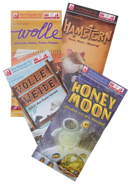 Wolle + Hamstern + Volle Weide + Honeymoon (Bundle)