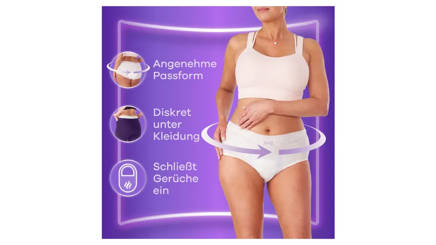 always discreet Inkontinenz Höschen Gr. M Monatspackung