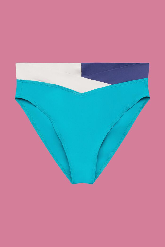Bikinihose im Colour Block-Design