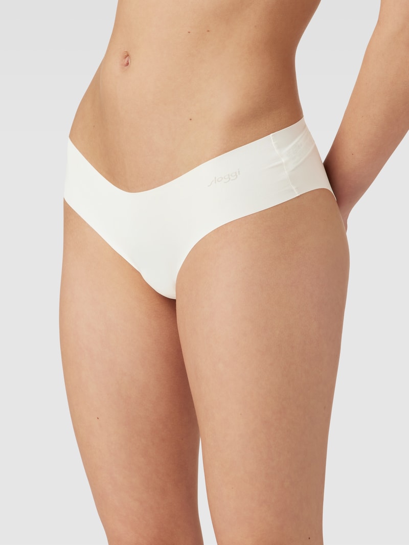 Slip im unifarbenen Design Modell 'ZERO MICROFIBRE 2.0' in offwhite