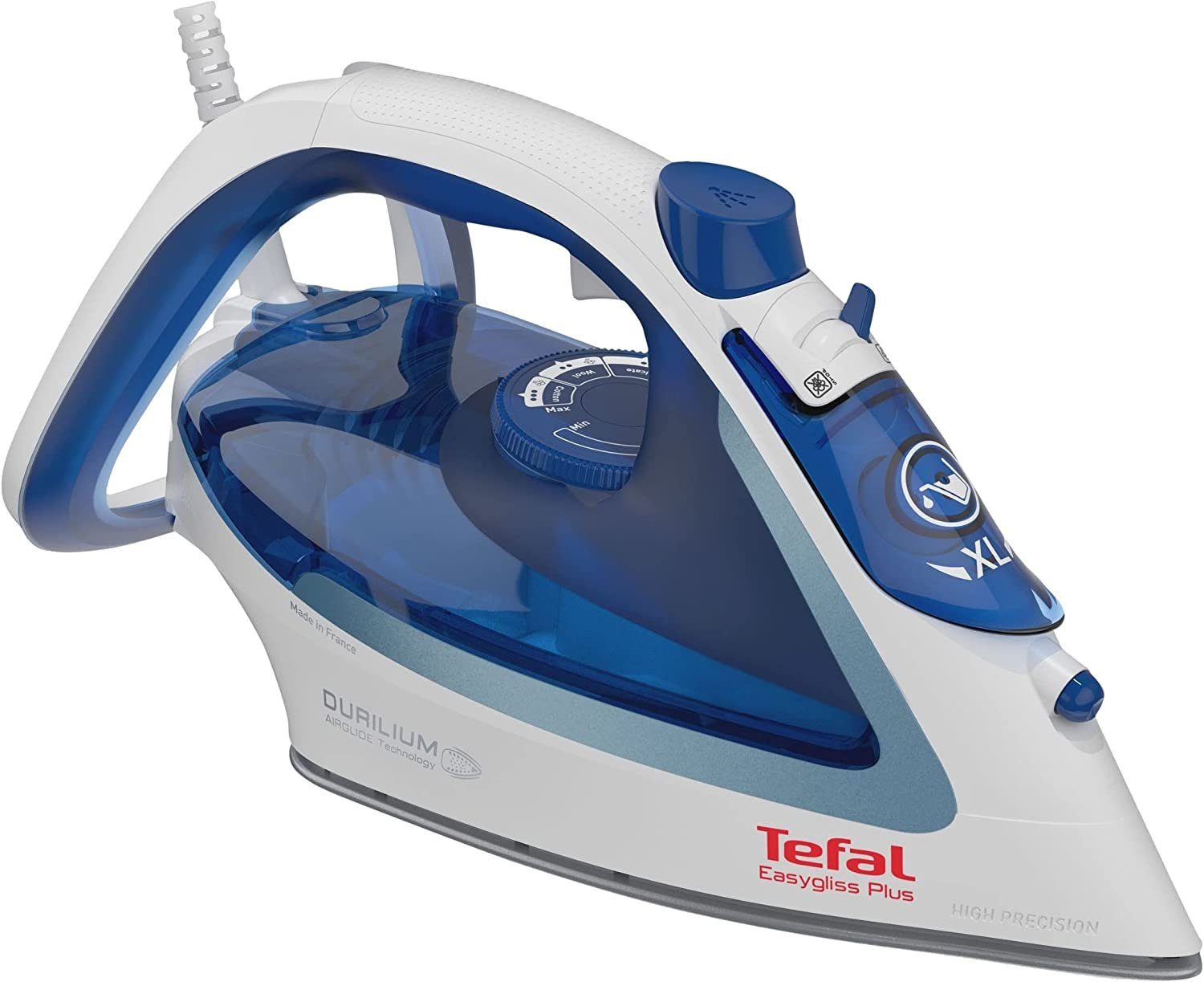 Tefal Dampfbügeleisen FV5751, 2700 W, Anti-Kalk-System, Tropfstopp-Funktion, kurze Aufheizdauer