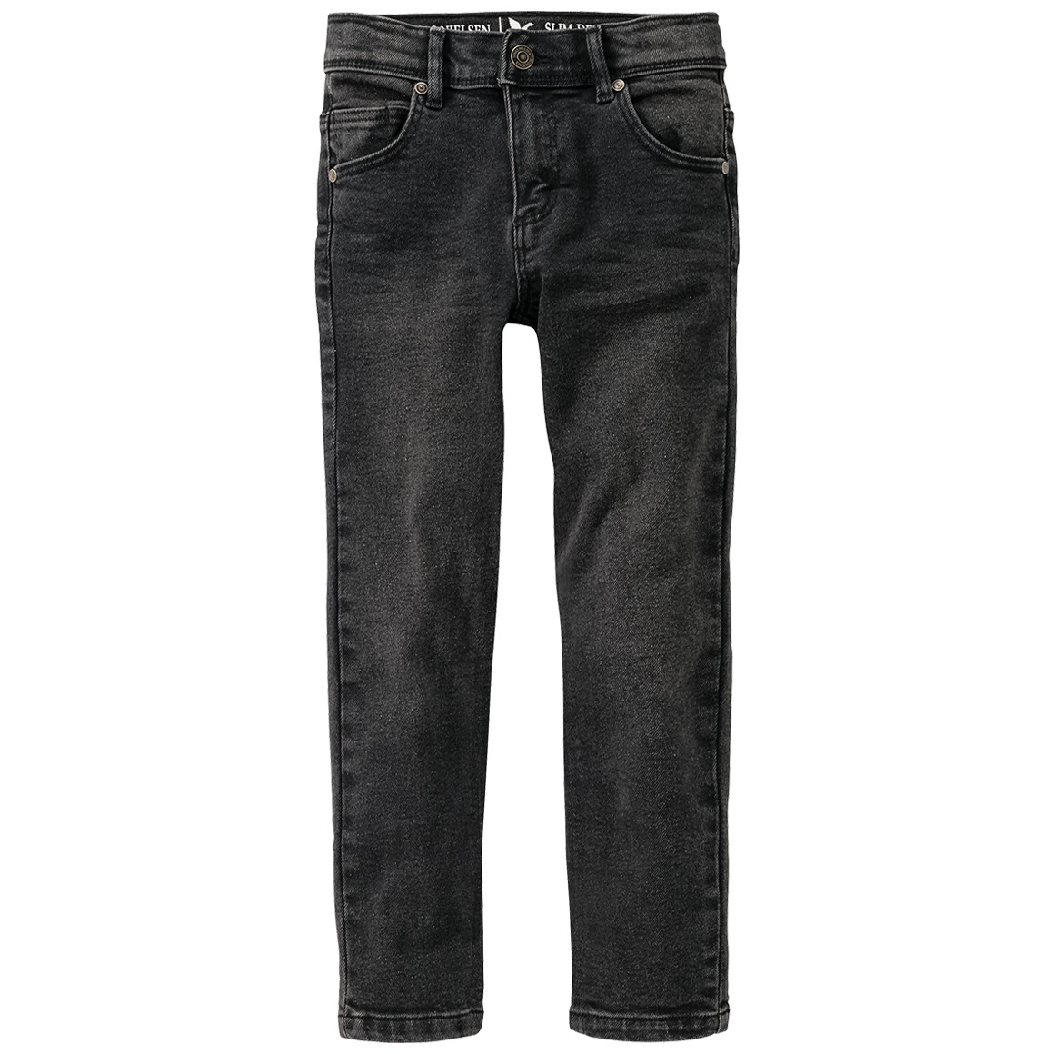Jungen Slim-Jeans im klassischen Dessin