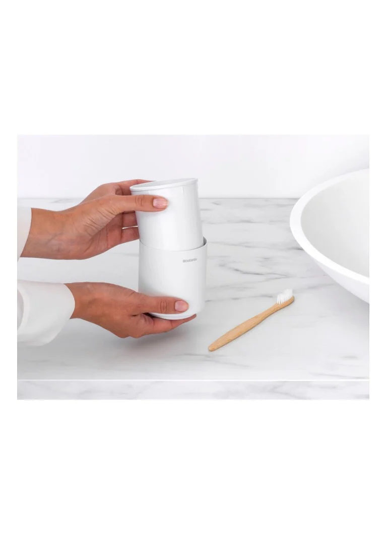 Brabantia  MindSet tandenborstelhouder van roestvrijstaal