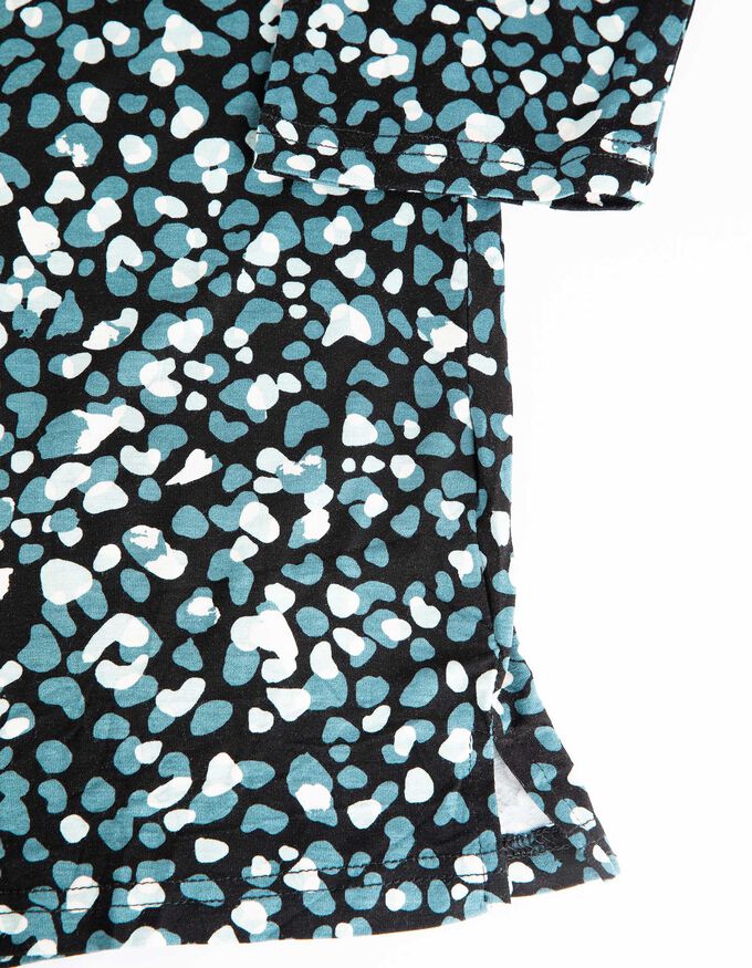 Langarmshirt - Viskose-Mix