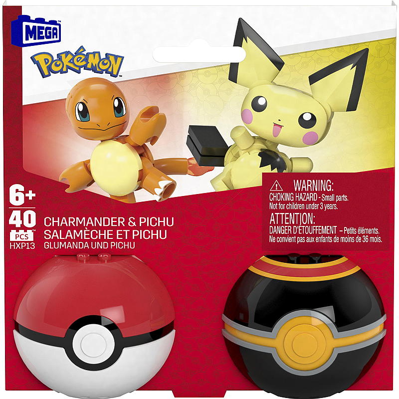 Pokemon Charmander & Pichu Mega Pokemon