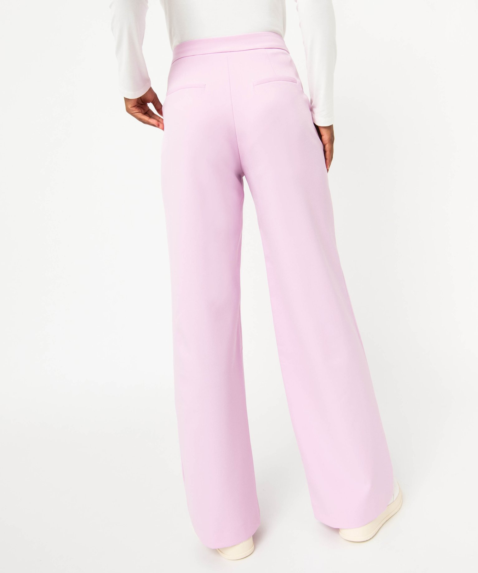Pantalon de tailleur large et fluide femme - Gémo x Melissa... violet clair | GEMO