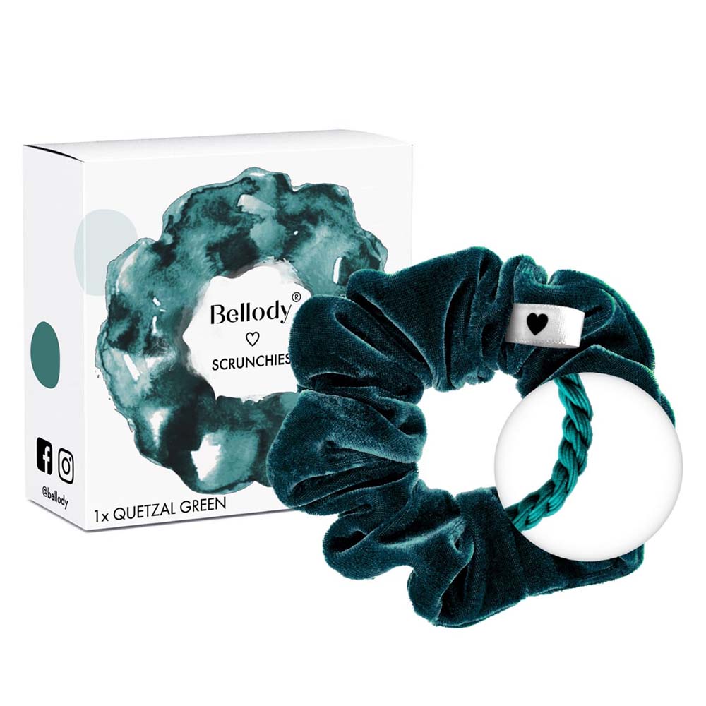 Bellody Original Scrunchie Quetzal Green