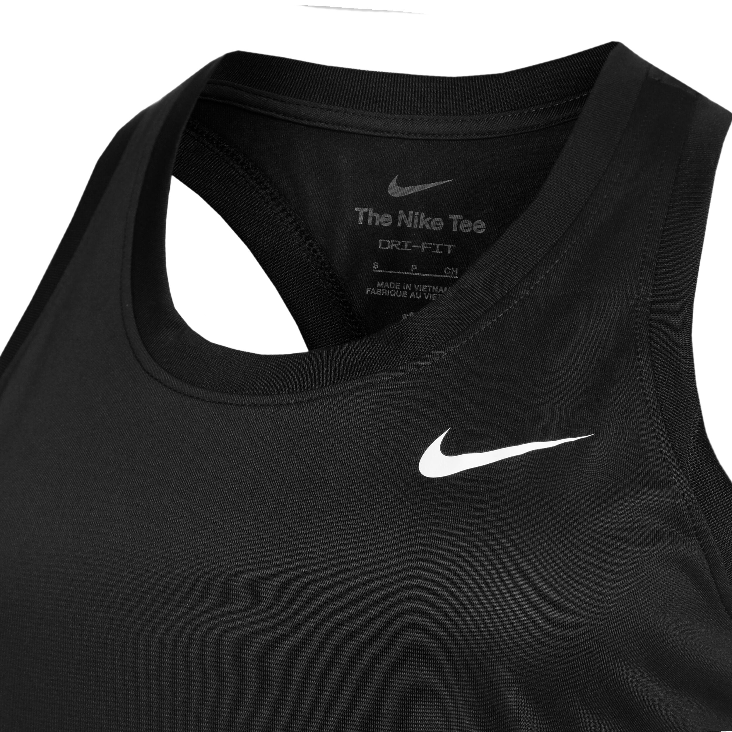 Dri-Fit Racerback Tank-Top Damen - Schwarz