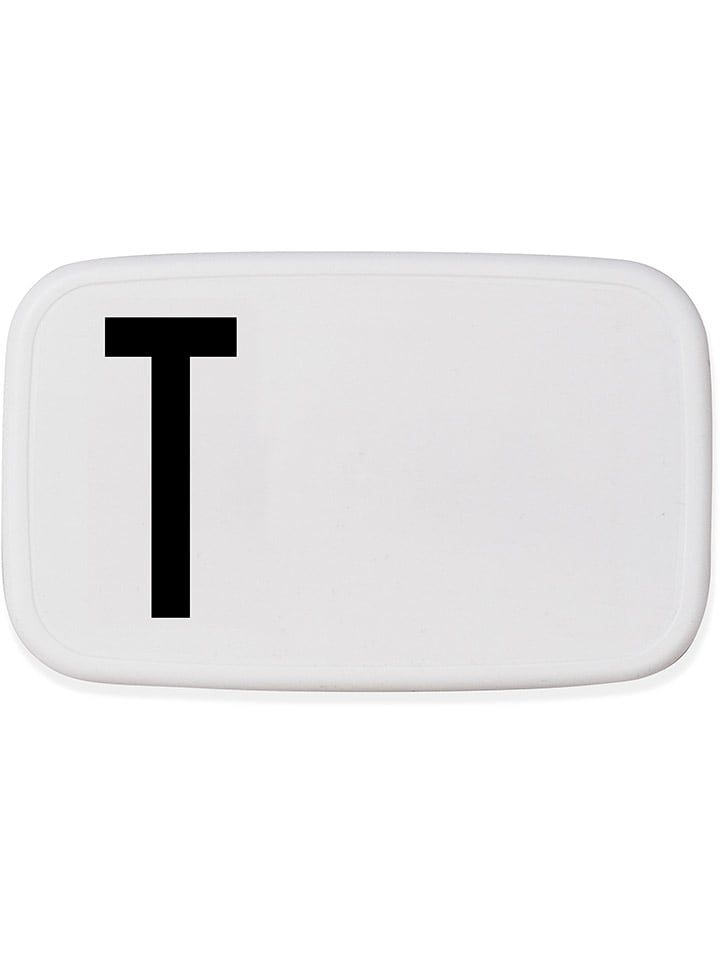 Design Letters Lunchbox in Weiß/ Schwarz - 700 ml günstig kaufen onesize