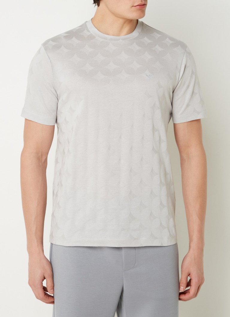 Tricou Emporio Armani cu imprimeu grafic și logo