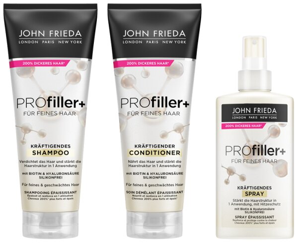John Frieda Profiller+ For Men Kraft & Fülle Pflegeset Pflegeset