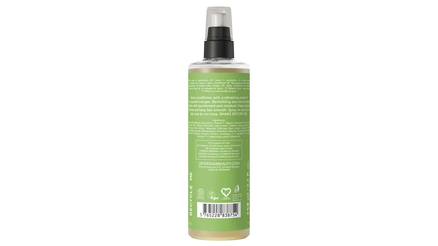 URTEKRAM Revitalizing Spray Conditioner Aloe Vera 250 ml