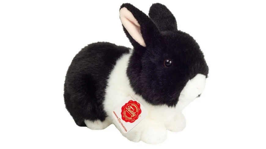 Teddy-Hermann - Hase schwarz-weiß 23 cm