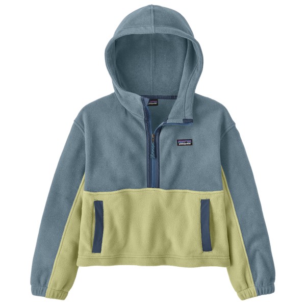 Patagonia - Girl's Microdini Cropped Hoody P/O - Fleecepullover
