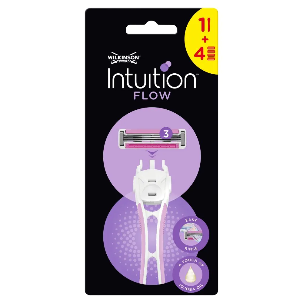 Wilkinson Intuition Flow rankenėlė + 4 papildymai