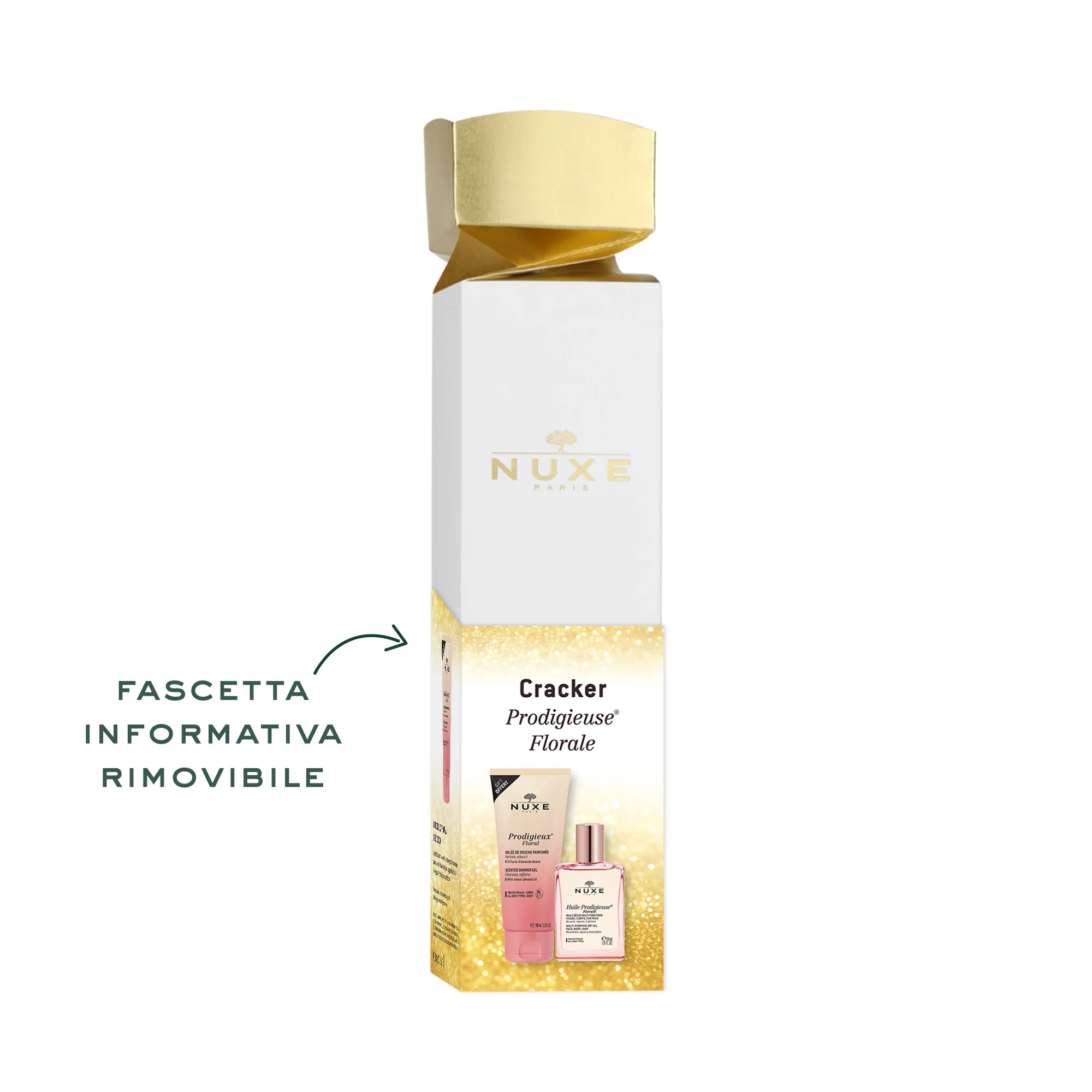 Huile Prodigieuse Cracker Huile Prodigieuse® Florale - Kasvo- ja vartalosarjat, ravitseva kasvoöljy, vartaloöljy