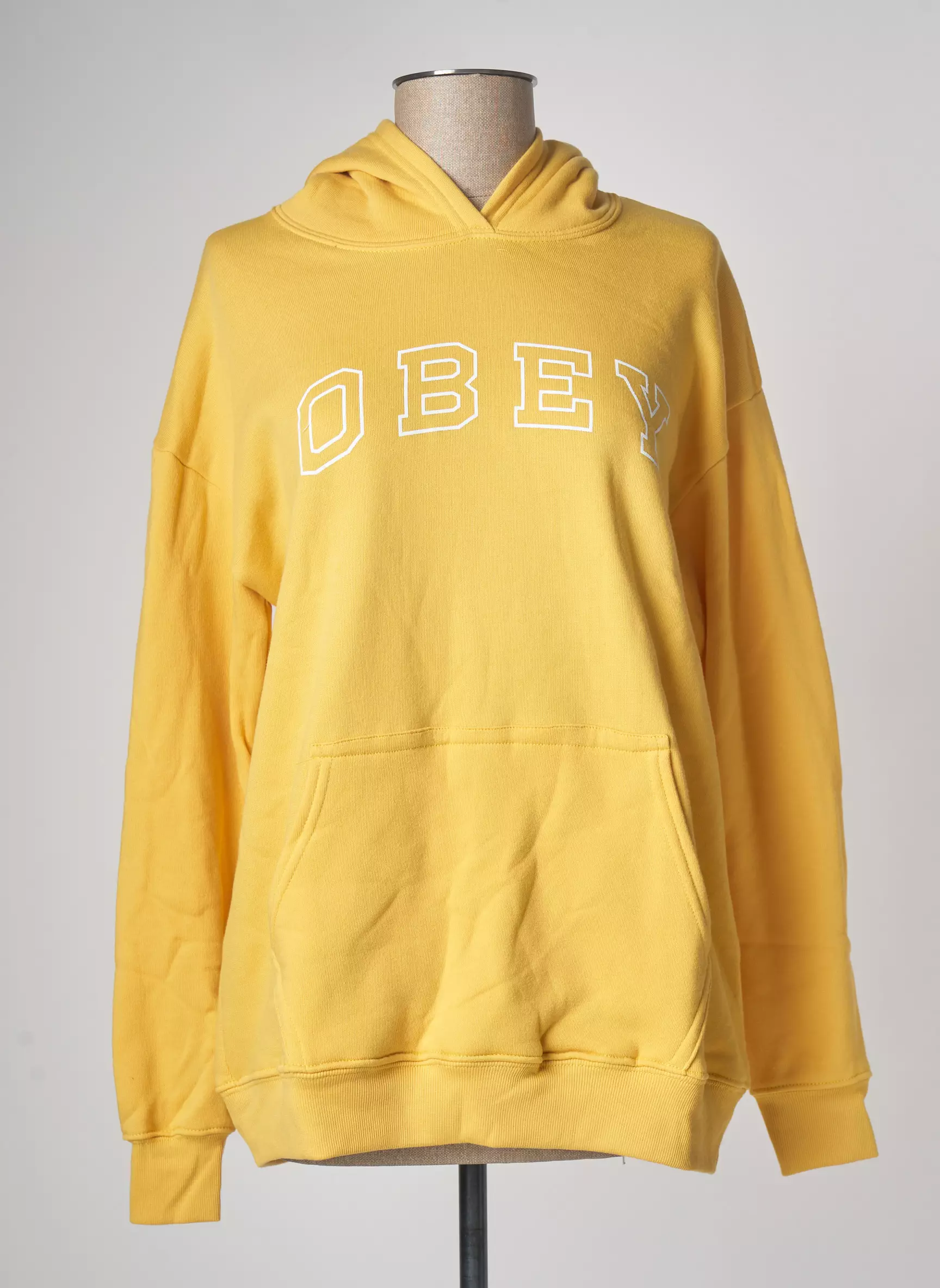 Obey Sweats Femme couleur jaune