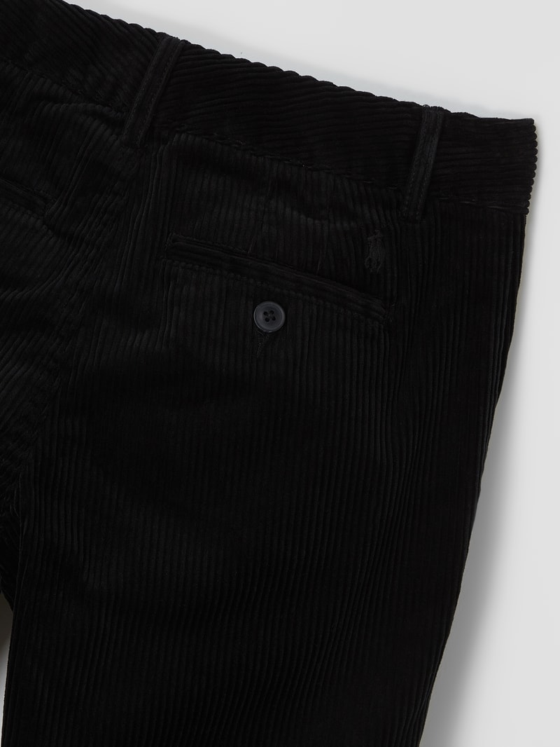 Hose aus Cord Modell 'Bedford' in schwarz