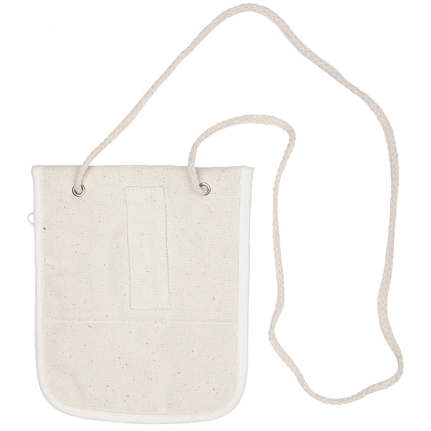 buttinette Brustbeutel, natur, 14 x 16 cm