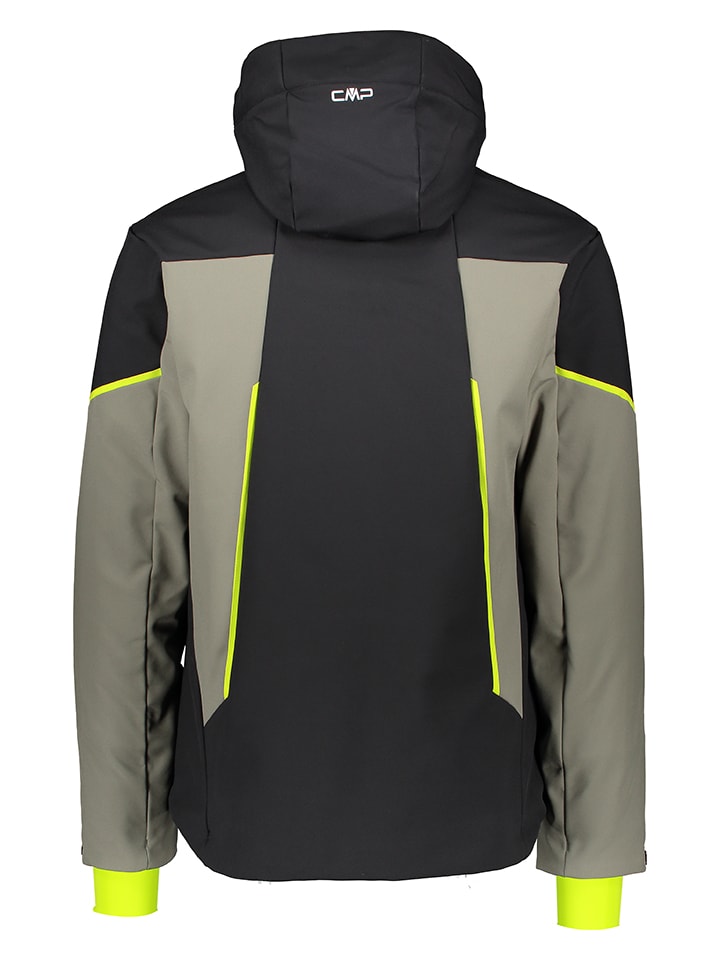 CMP Softshelljacke in Schwarz/ Khaki günstig kaufen