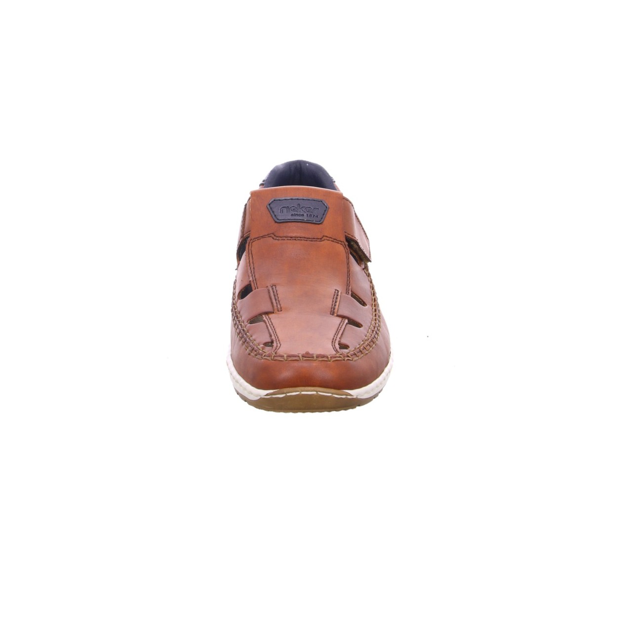 RIEKER Sportliche Slipper braun