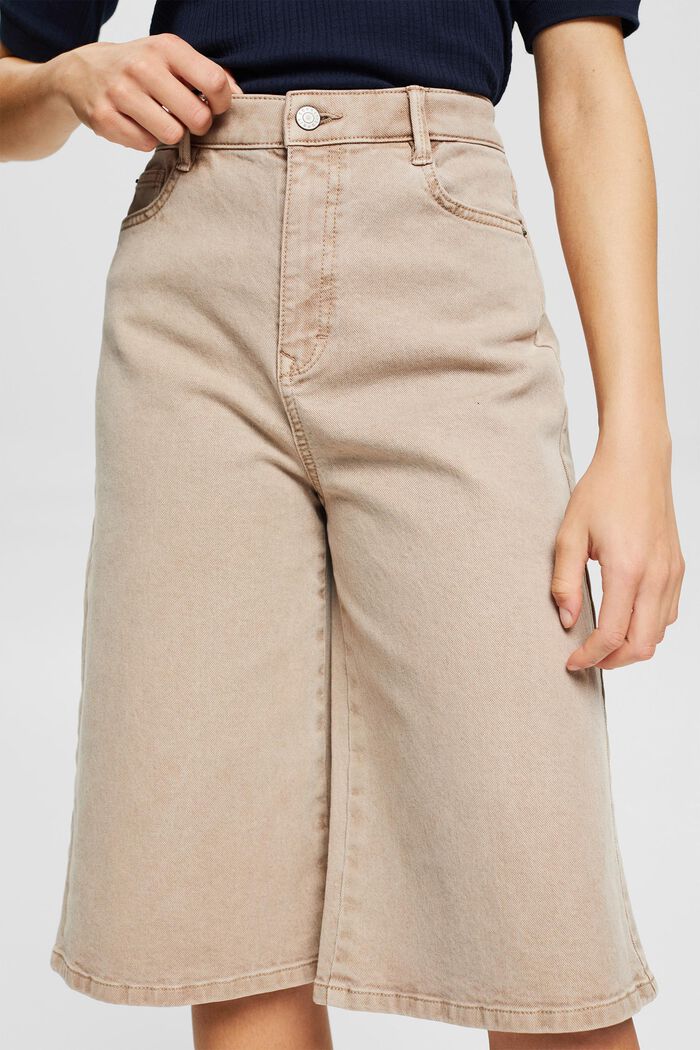 Bermudas aus Stretch-Denim