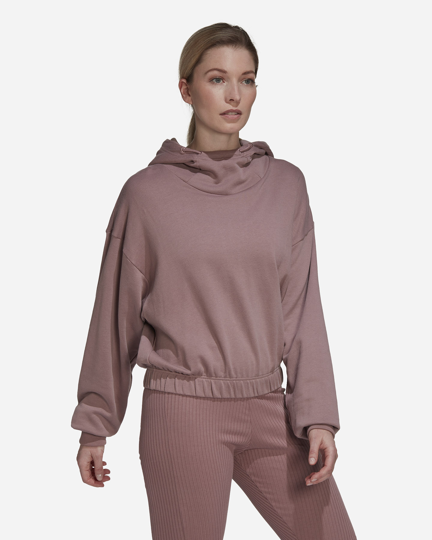 Felpa Adidas Studio Lounge Cropped W HH8512